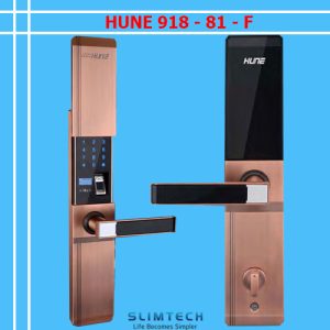 Khóa vân tay căn hộ HUNE 918-81-F