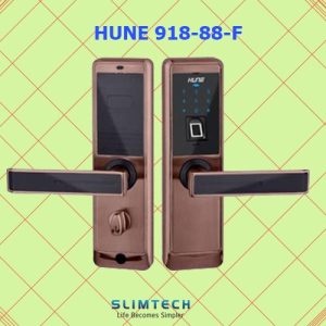 Khóa cửa vân tay, thẻ từ Hune 918-88-F