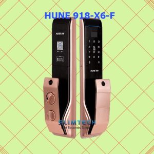 Khóa cửa vân tay, thẻ từ Hune 918-X6-F